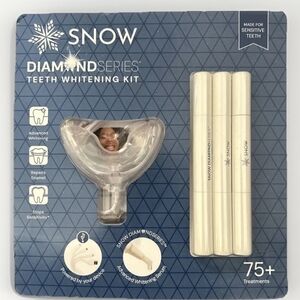 NIB Snow Diamond Series Teeth Whitening Kit with 3 Serums - 75+ Treatments